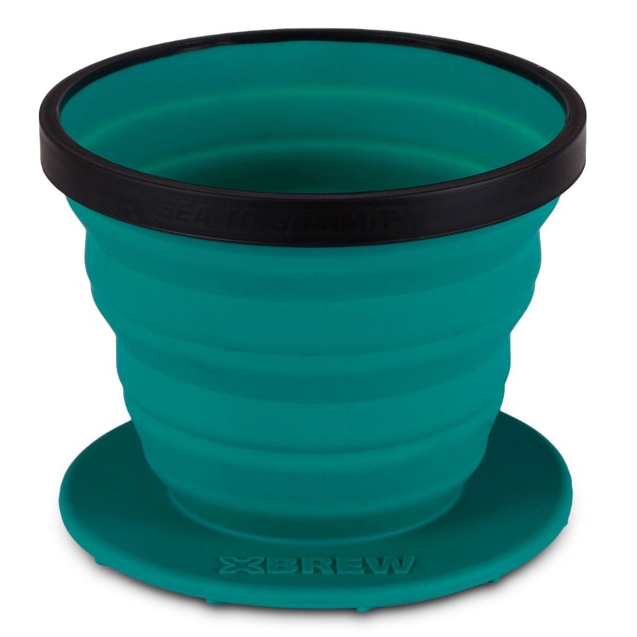 Kampeerartikelen Sea To Summit Accessoires | Sea To Summit X-Brew Opvouwbare Koffiefilter Pacific Blue