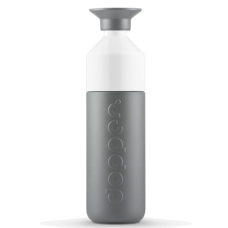 Kampeerartikelen Dopper Drinkflessen | Dopper Insulated Drinkfles 580 Ml Glacier Grey