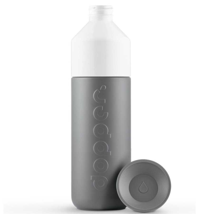 Kampeerartikelen Dopper Drinkflessen | Dopper Insulated Drinkfles 580 Ml Glacier Grey