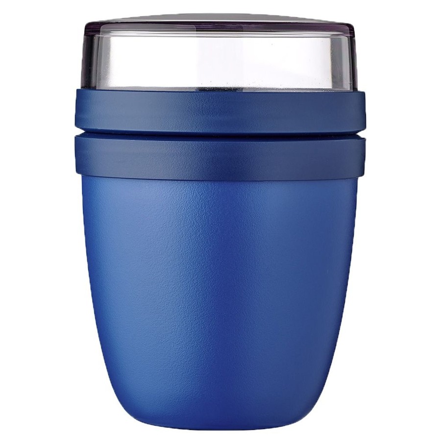 Kampeerartikelen Mepal Lunchboxen & Bekers | Mepal Ellipse Mini Lunchpot 420 Ml Vivid Blue