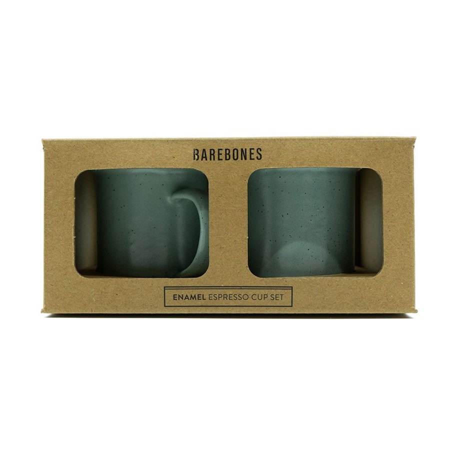 Kampeerartikelen Barebones Glazen & Bekers | Barebones Espresso Mok 148 Ml Mint 2-Pack