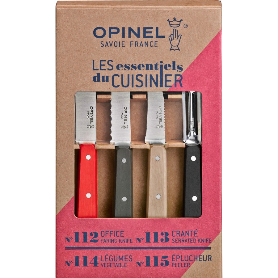 Kampeerartikelen Opinel Keukengerei | Opinel Olivier Keukenset Multi 4-Delig