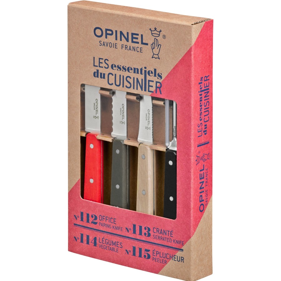 Kampeerartikelen Opinel Keukengerei | Opinel Olivier Keukenset Multi 4-Delig