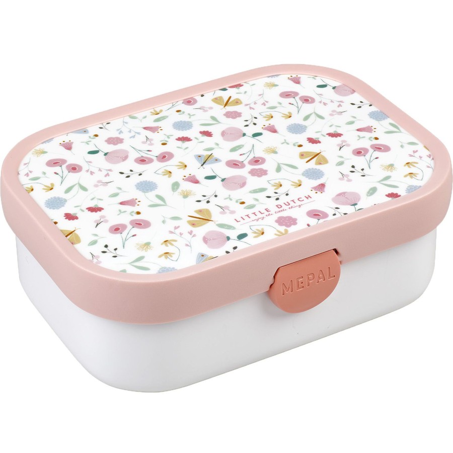 Kampeerartikelen Mepal Lunchboxen & Bekers | Mepal Campus Lunchbox Flowers & Butterflies