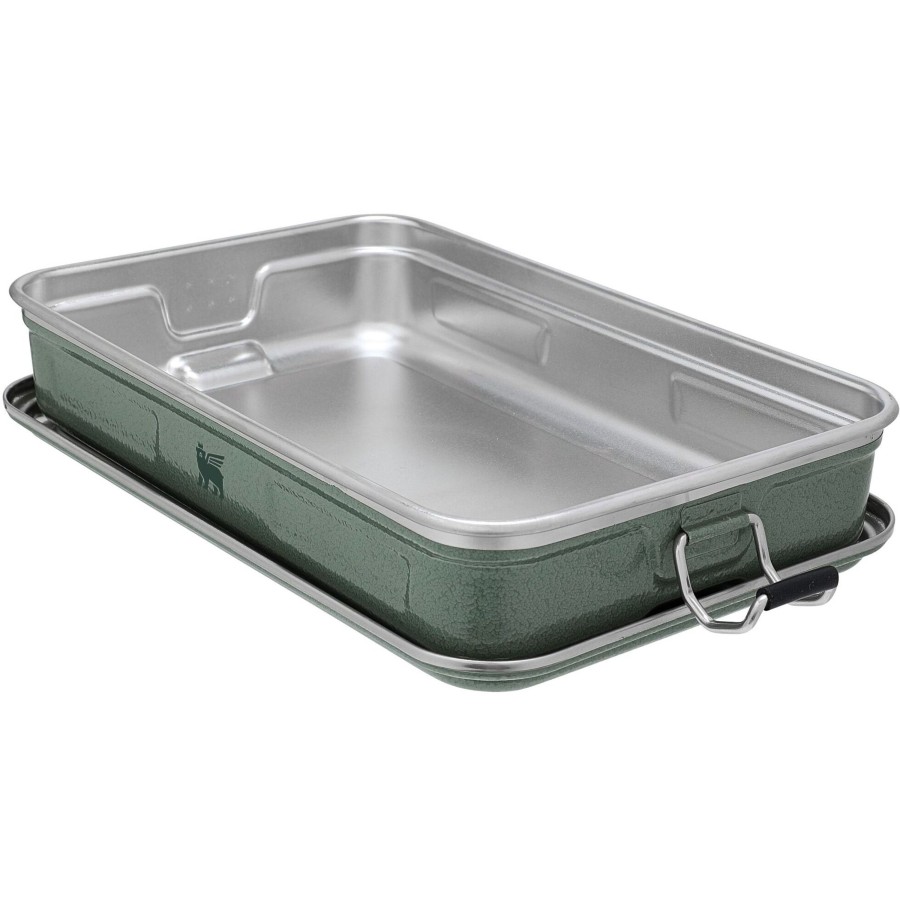 Kampeerartikelen Stanley PMI Lunchboxen & Bekers | Stanley Pmi Classic Lunchbox Hammertone Green