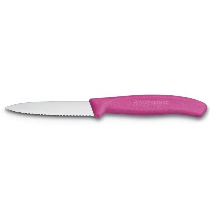 Kampeerartikelen Victorinox Keukengerei | Victorinox Kartel Groente/Schilmes Roze 2 Stuks