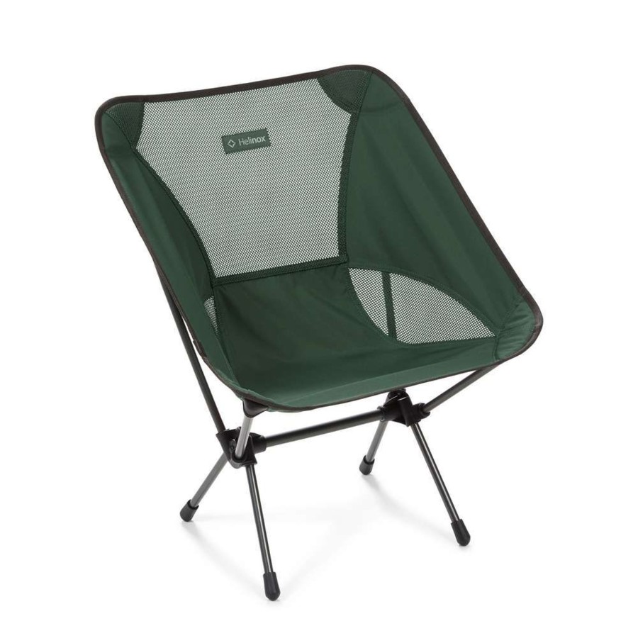 Kampeerartikelen Helinox Vouwstoelen | Helinox Chair One Campingstoel Forest Green