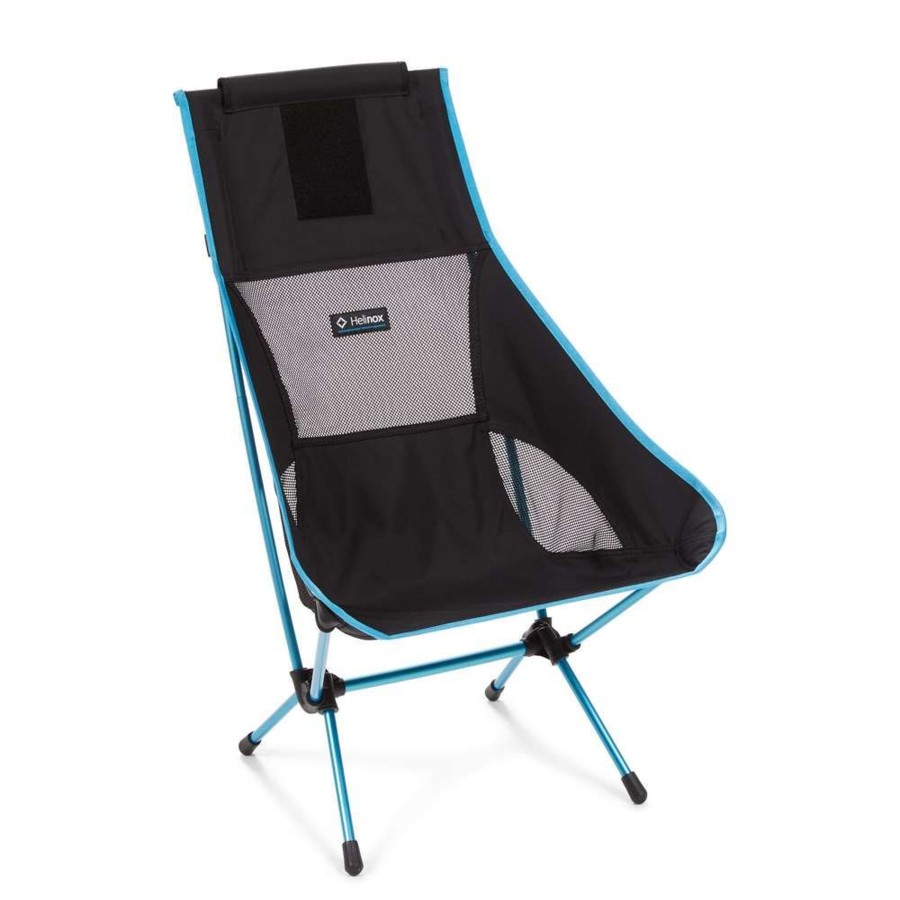 Kampeerartikelen Helinox Vouwstoelen | Helinox Chair Two Campingstoel Black