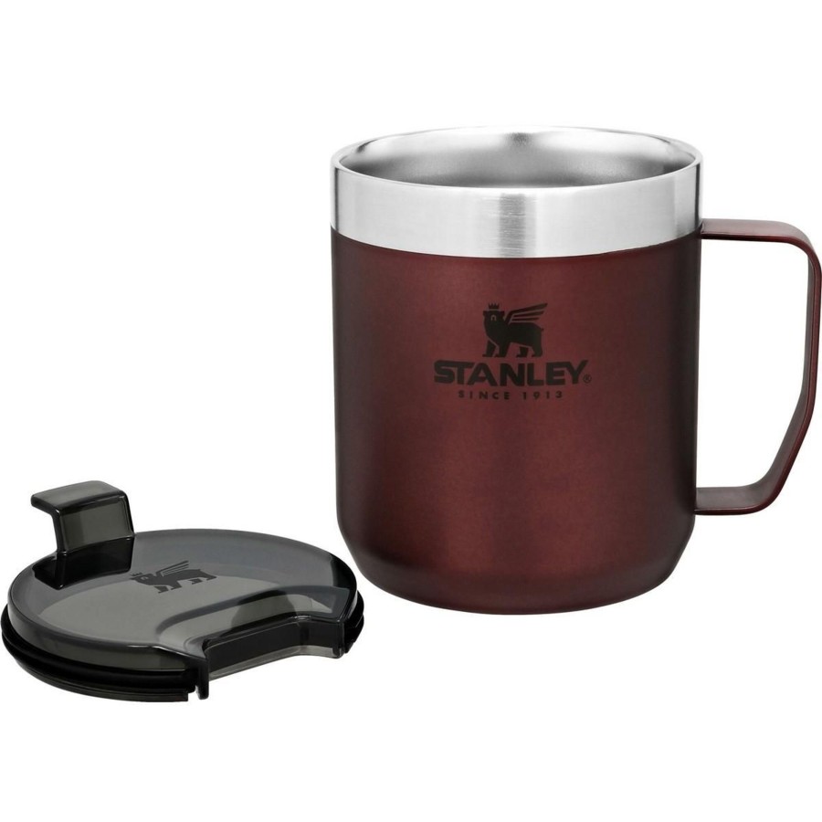 Kampeerartikelen Stanley PMI Drinkflessen | Stanley Pmi Legendary Camp Thermosbeker 350 Ml Wine