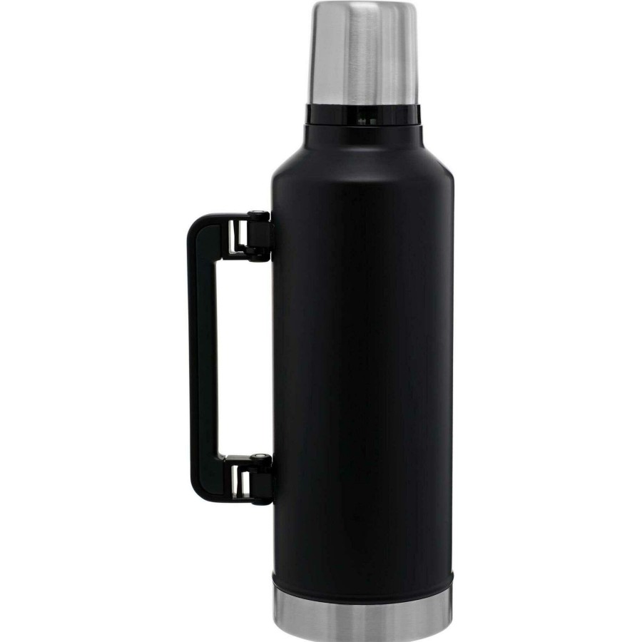 Kampeerartikelen Stanley PMI Drinkflessen | Stanley Pmi The Legendary Classic Thermosfles 2,3 Liter Matte Black