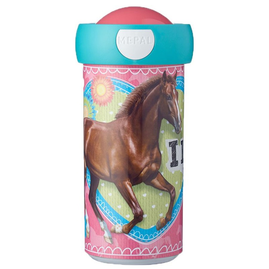 Kampeerartikelen Mepal Lunchboxen & Bekers | Mepal Campus Drinkbeker 300 Ml My Horse