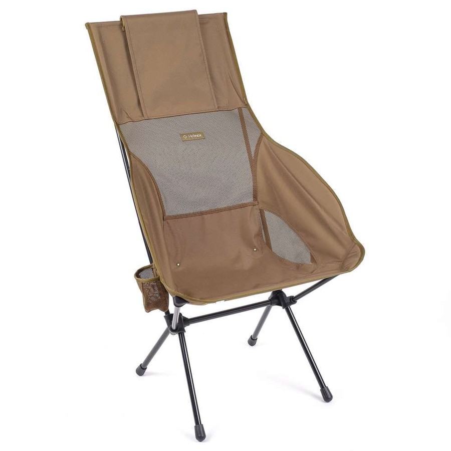 Kampeerartikelen Helinox Campingstoelen | Helinox Savanna Chair Campingstoel Coyote