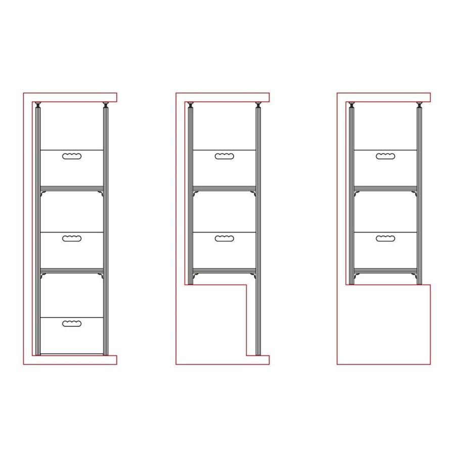 Kampeerartikelen Fiamma Organizers | Fiamma Garage System Standard Opbergsysteem