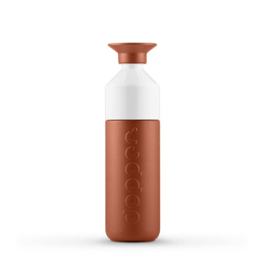 Kampeerartikelen Dopper Drinkflessen | Dopper Insulated Drinkfles 580 Ml Terracotta Tide