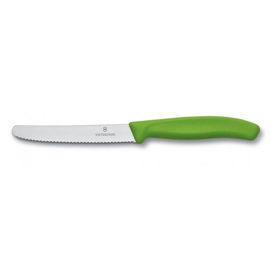 Kampeerartikelen Victorinox Keukengerei | Victorinox Tafelmes Groen 2 Stuks