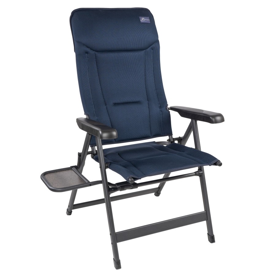 Kampeerartikelen Bardani Campingstoelen | Bardani Domenica Plus 3D Comfort Campingstoel Moonlight Blue 2023