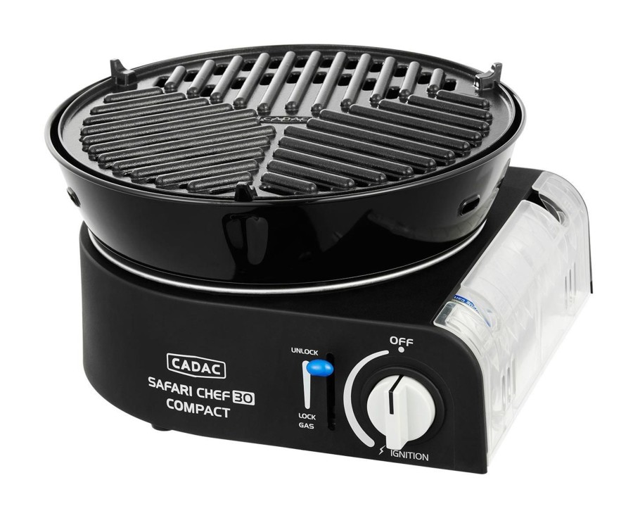 Kampeerartikelen Cadac Skottelbraais | Cadac Safari Chef 30 Compact Gasbarbecue