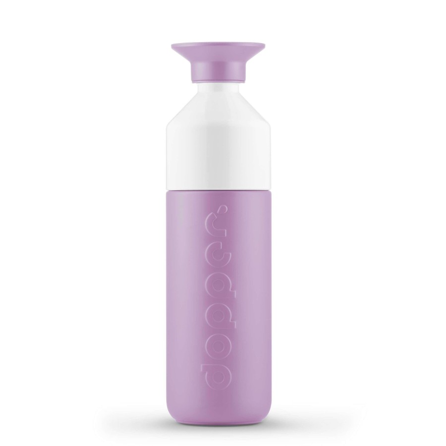 Kampeerartikelen Dopper Drinkflessen | Dopper Insulated Drinkfles 580 Ml Throwback Lilac