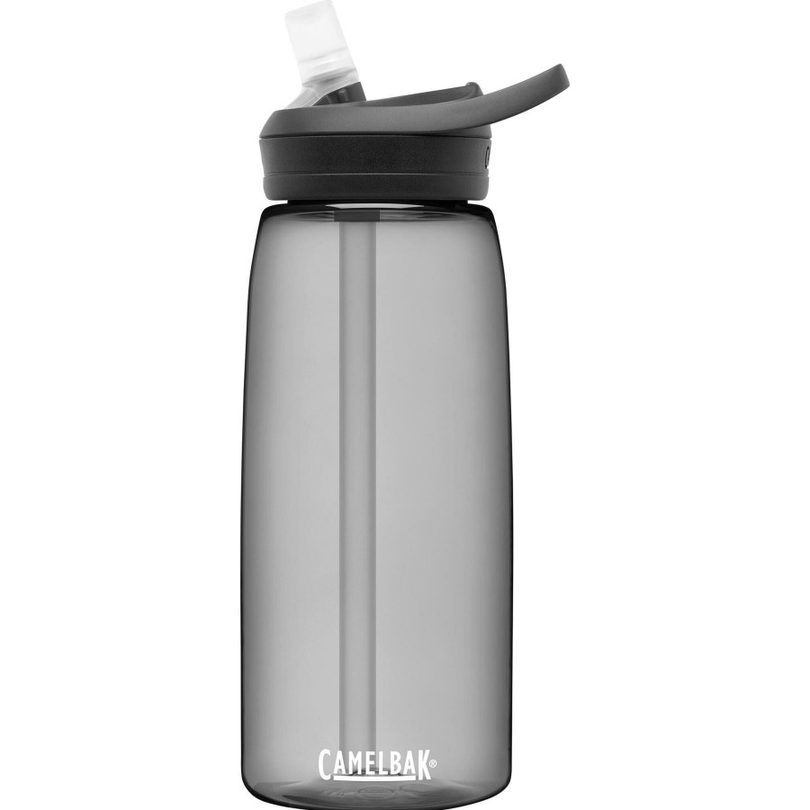 Kampeerartikelen CamelBak Drinkflessen | Camelbak Eddy+ Drinkfles 1 Liter Charcoal