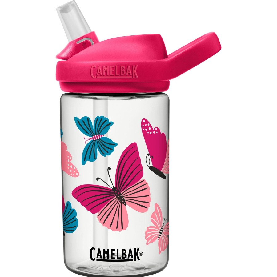 Kampeerartikelen CamelBak Drinkflessen | Camelbak Eddy+ Kids Drinkfles 400 Ml Colorblock Butterflies