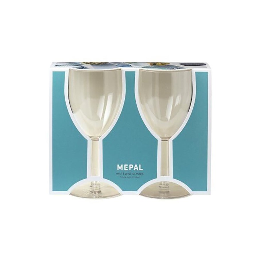 Kampeerartikelen Mepal Glazen & Bekers | Mepal Wijnglas 300 Ml Transparant 2-Pack