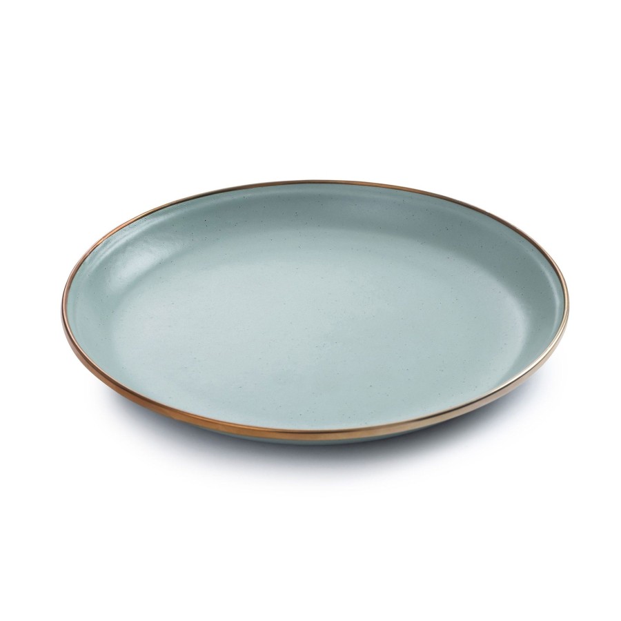 Kampeerartikelen Barebones Servies | Barebones Emaille Plat Bord O 210 Mm Mint