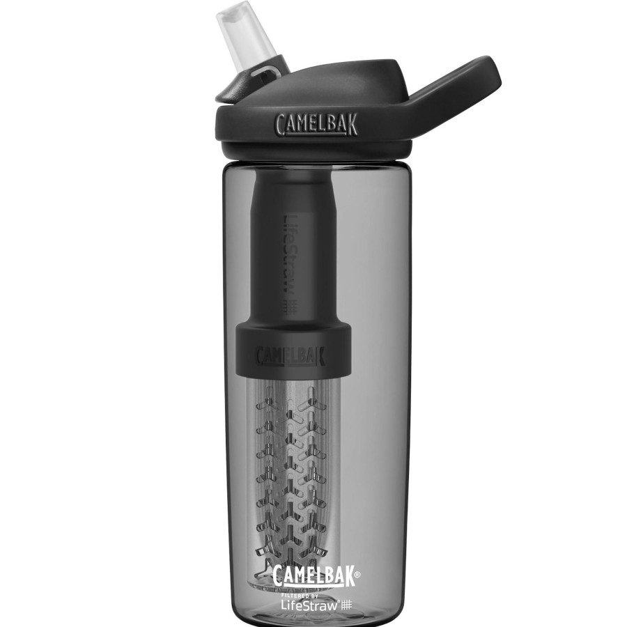 Kampeerartikelen CamelBak Drinkflessen | Camelbak Eddy+ Drinkfles 600 Ml Filtered By Lifestraw Charcoal