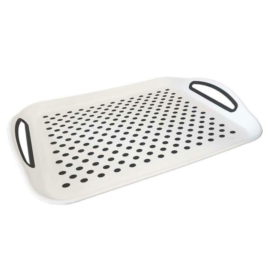 Kampeerartikelen Haba Accessoires | Haba Dienblad White Grey