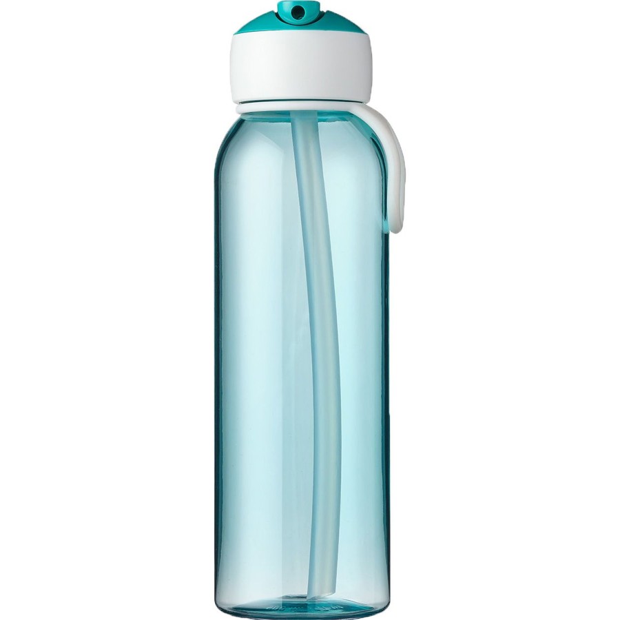 Kampeerartikelen Mepal Lunchboxen & Bekers | Mepal Flip-Up Campus Drinkfles 500 Ml Turquoise