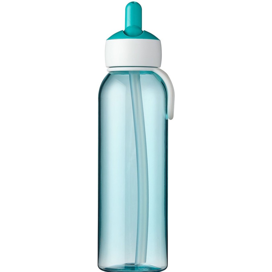 Kampeerartikelen Mepal Lunchboxen & Bekers | Mepal Flip-Up Campus Drinkfles 500 Ml Turquoise