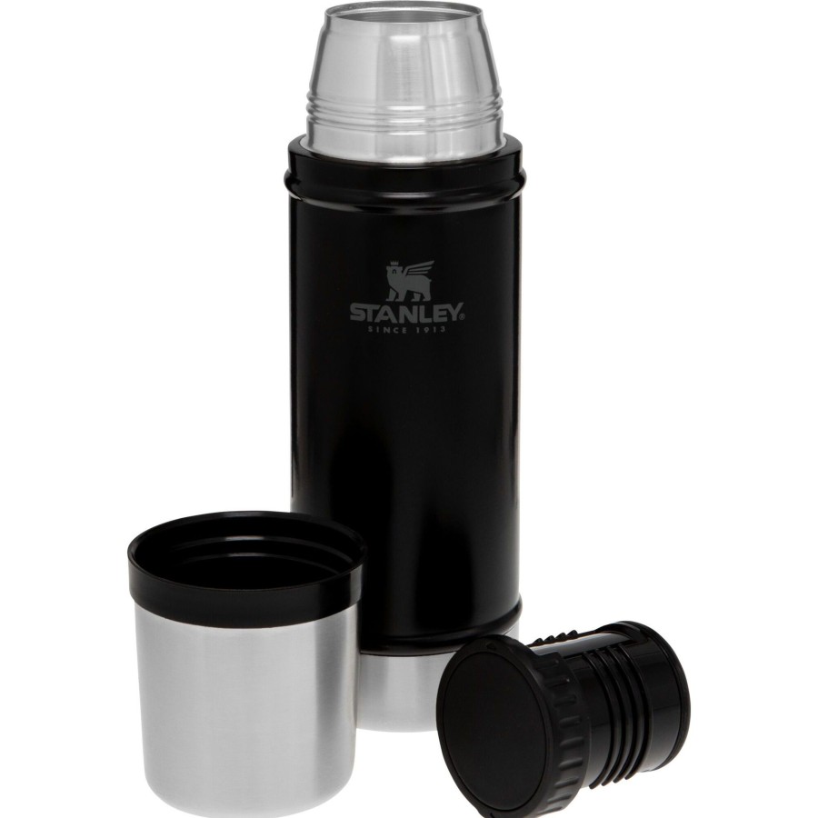 Kampeerartikelen Stanley PMI Drinkflessen | Stanley Pmi The Legendary Classic Thermosbeker 750 Ml Black