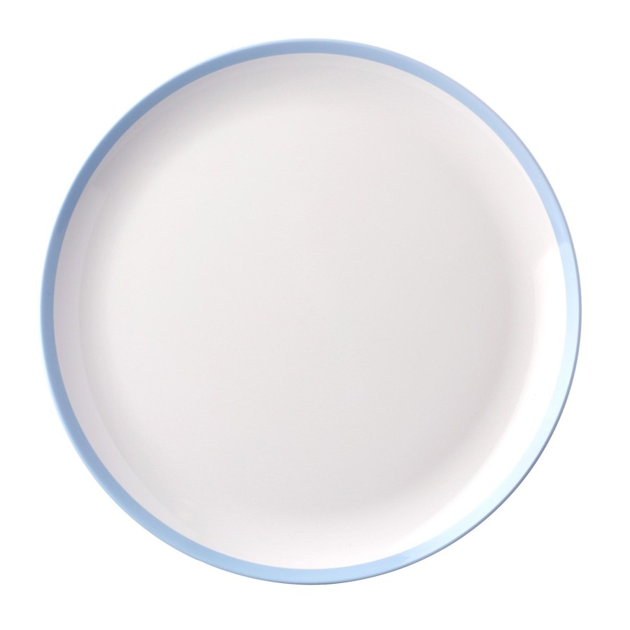 Kampeerartikelen Mepal Servies | Mepal Flow Plat Bord O 260 Mm Retro Blue