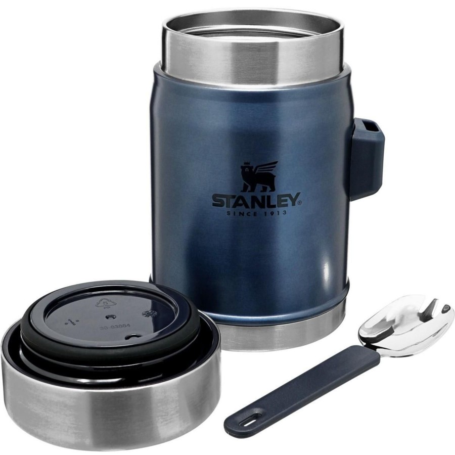 Kampeerartikelen Stanley PMI Drinkflessen | Stanley Pmi Legendary Lunchbeker 400 Ml Nightfall